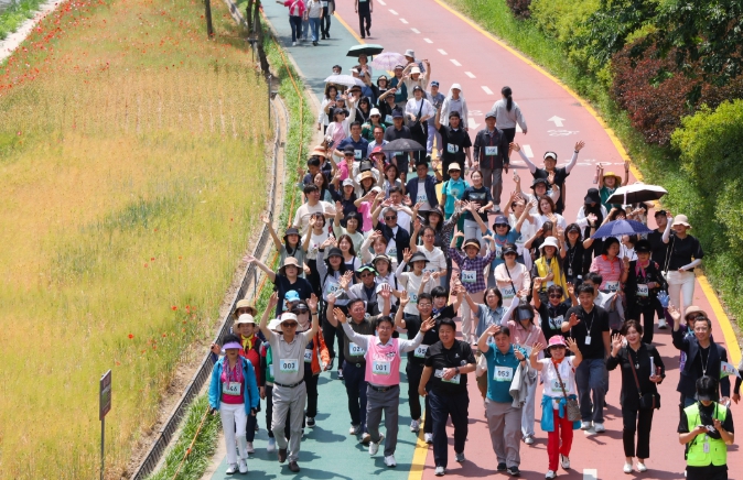 도심을 물들인 황금빛 물결, 마포구 ‘월드컵천 황금보리 축제’ 성황 기사 이미지