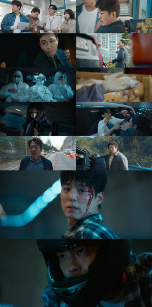 ‘굿보이’ 박보검, 오정세 카르텔 각개 기습에 당했다! 김소현-이상이-허성태-태원석도 악의 무리에 포위 기사 이미지