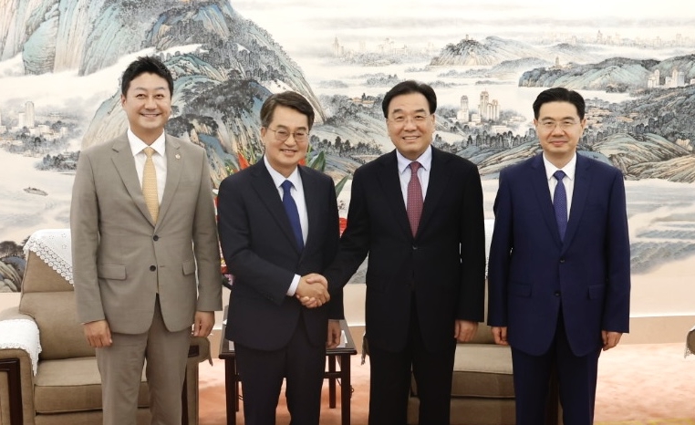 김동연, 중국 경제규모 2위 장쑤성과 경제협력 업그레이드 기사 이미지