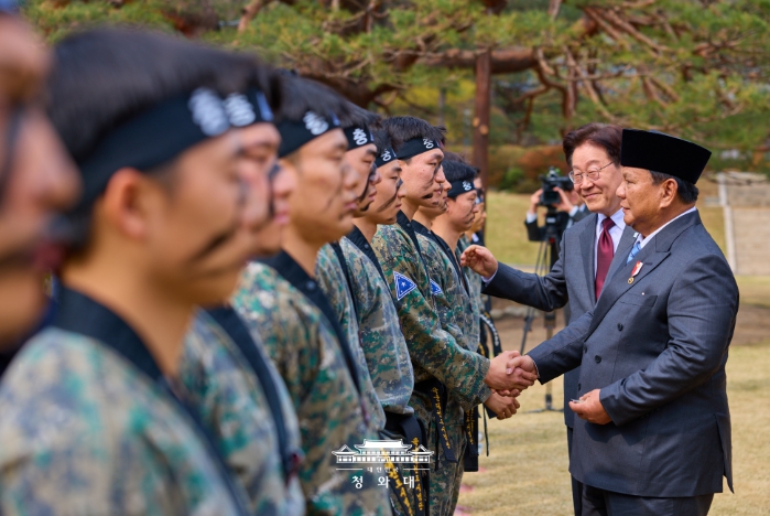이재명 대통령, 인도네시아 대통령 국빈 방한 친교 일정 기사 이미지